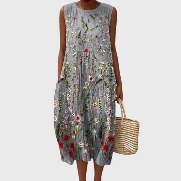 Cara | Abito midi Wildflower