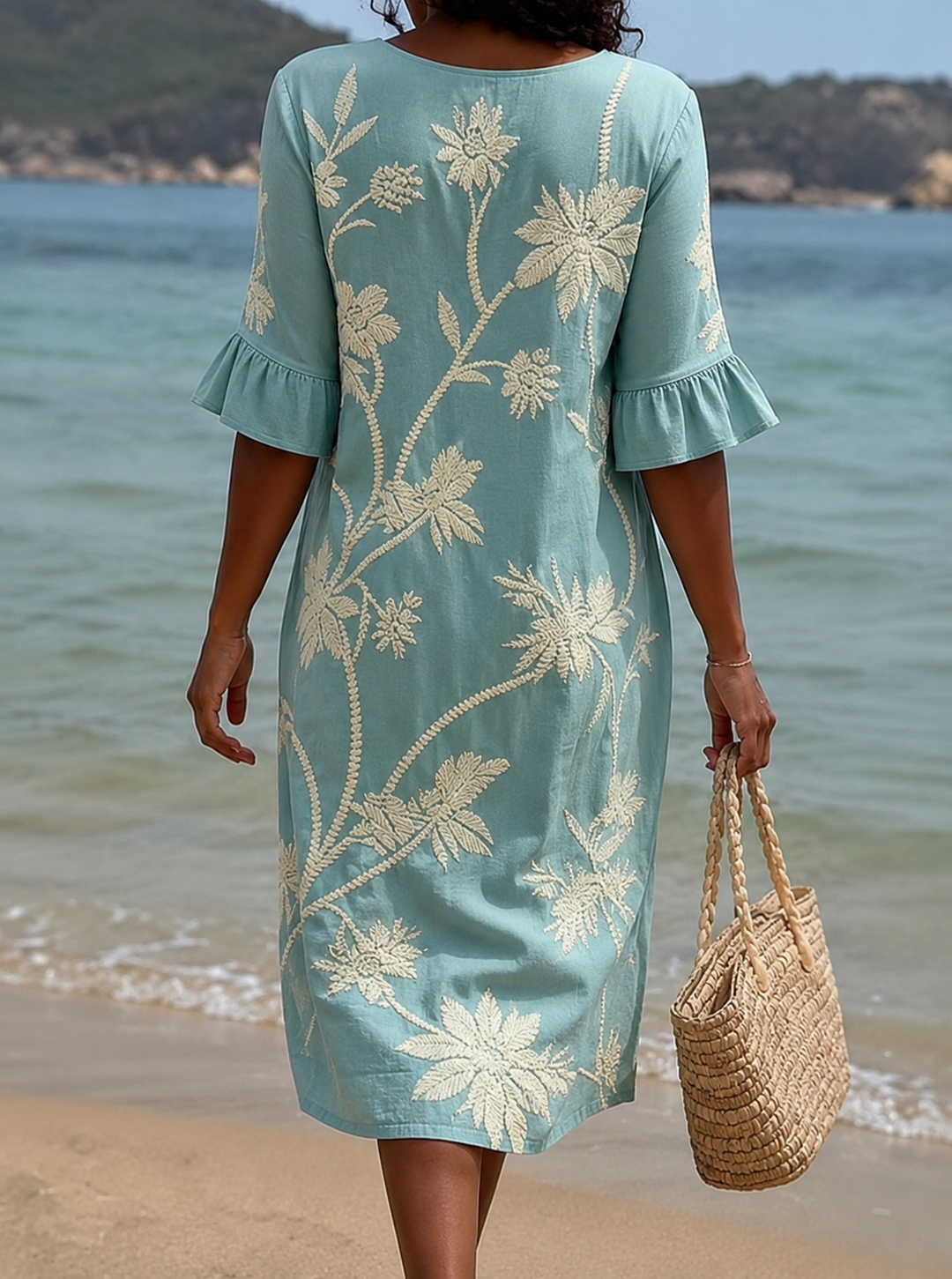 Abito Donna Casual con Stampa Floreale