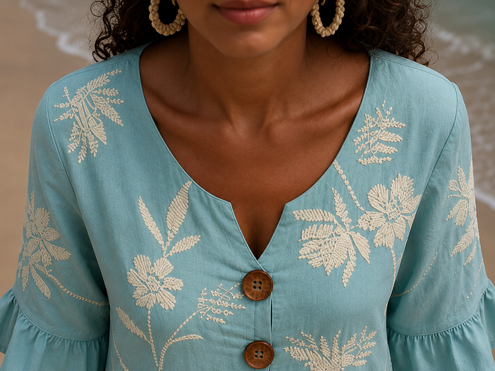 Abito Donna Casual con Stampa Floreale