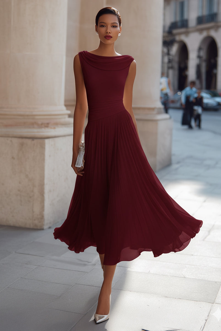 Emma | Abito Midi Elegante da Cerimonia