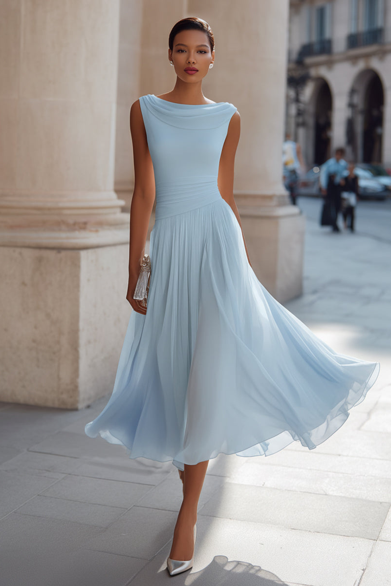 Emma | Abito Midi Elegante da Cerimonia