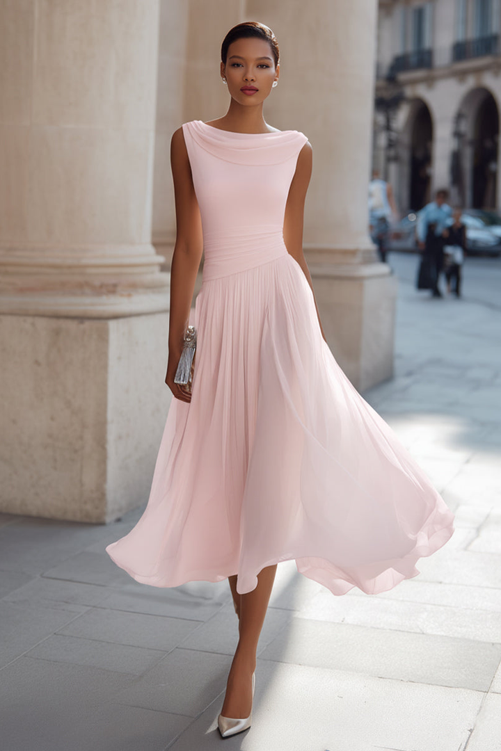 Emma | Abito Midi Elegante da Cerimonia