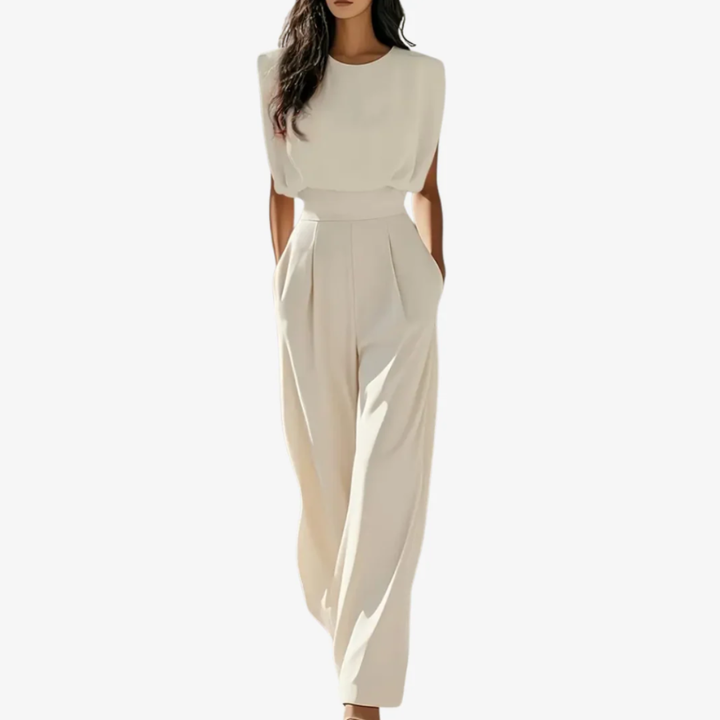 Noemi | Tuta Elegante con Cintura