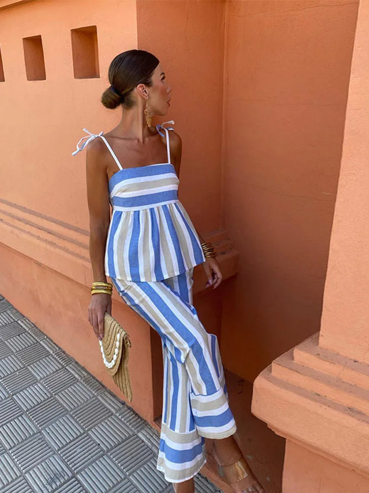 Hanne | Pantaloni estivi stampati