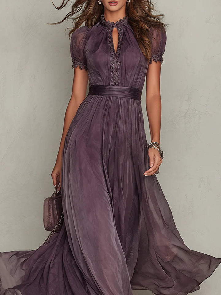 Ashley | Abito lungo in chiffon vintage